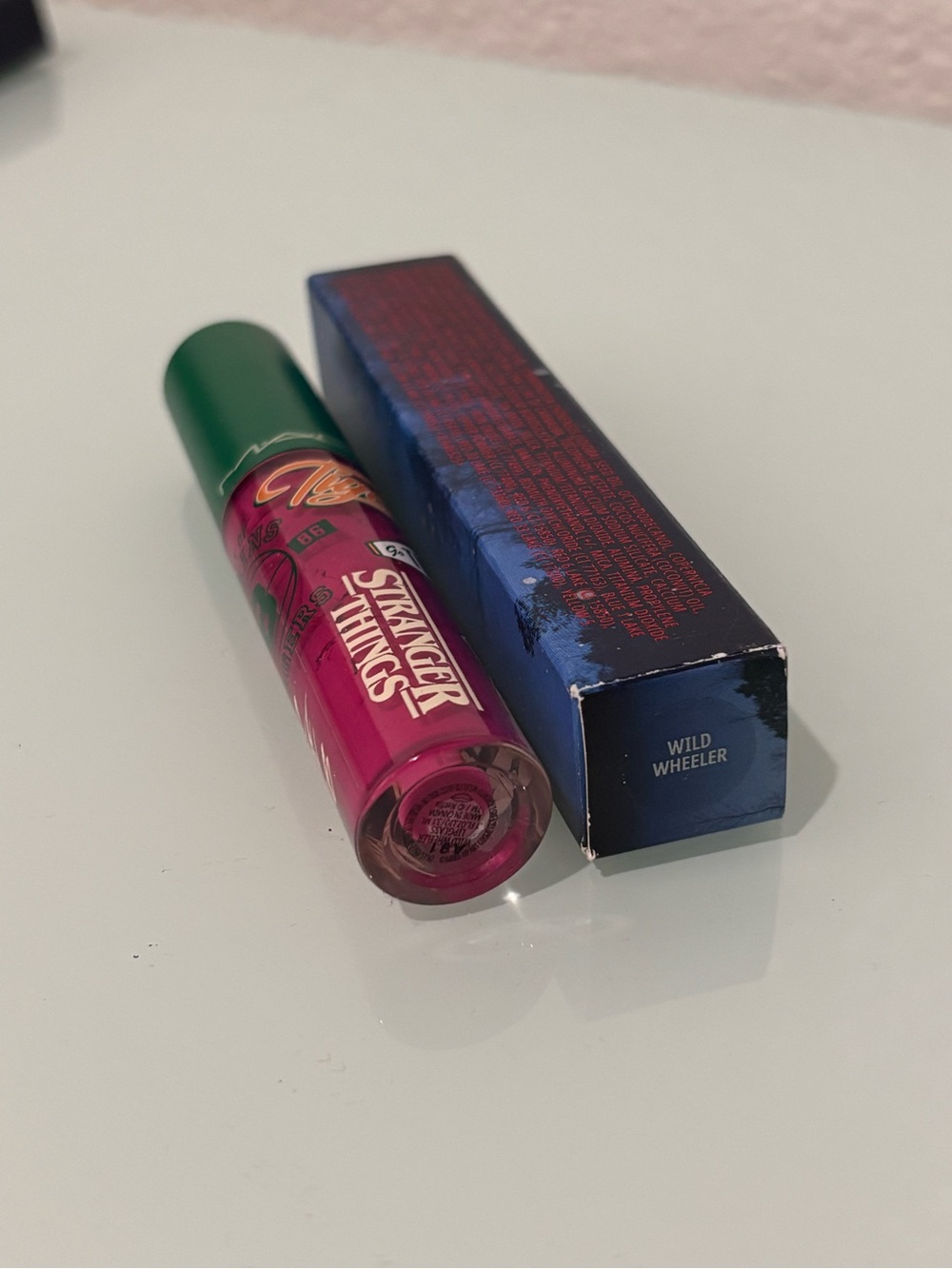 MAC x Stranger Things Wild Wheeler Lipglass Lipgloss New in Box